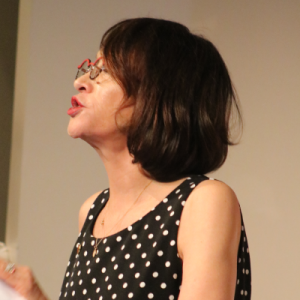 Andrea-Teresa Arenas addresses the CLS Graduation Ceremony, May 11, 2019