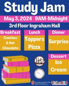 Flyer for the CLS Study Jam